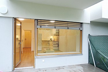 Pronájem apartmánu 1+kk se zahrádkou u Brněnské přehrady