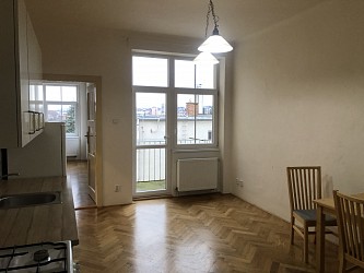 Cihlový byt 2+1 s balkonem v Brně Černých Polích